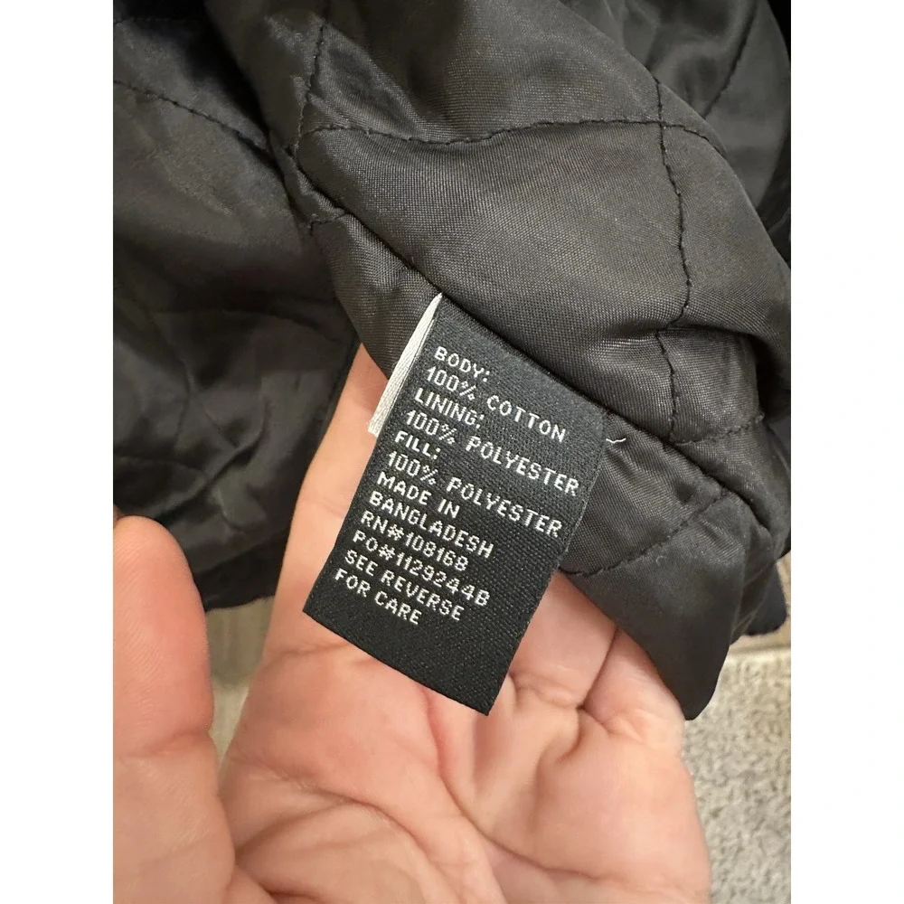 RSQ Mens Oversized Hooded Twill Jacket Size Small